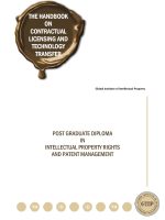 Contractual Licensing and Technology Transfer